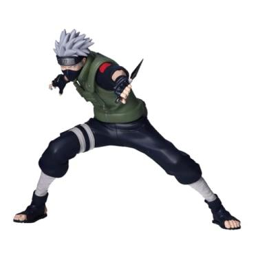 Imagem de Banpresto Figura de ação Kakashi Hatake Naruto Shippuden, Vibration Stars de 13 cm, BP28667P multicolorido, figura colecionável, ideal para os fãs de anime