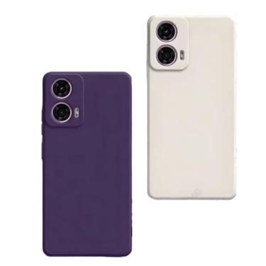 Imagem de Capa Capinha Compatível Motorola Moto G24 Silicone Aveludada Ultra Fina e Resistente (MARSALA)