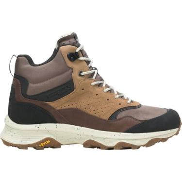 Imagem de Merrell Tênis de caminhada masculino Speed Solo Mid Wp, Earth 1, 46
