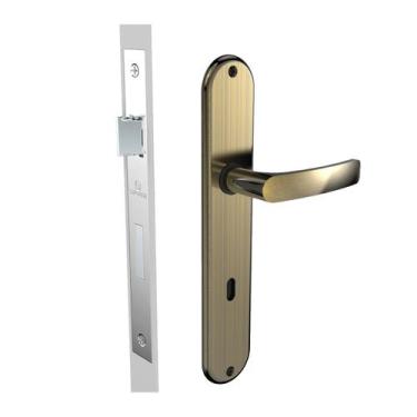 Imagem de Fechadura Pali Reta Interna Espelho Antique Brass 55mm ESP19 (55X70) S