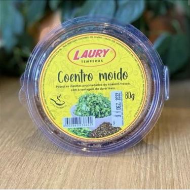 Imagem de Tempero coentro moído 80gr Laury temperos 