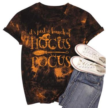 Imagem de Camisa HRIUYI Halloween Sanderson Graphic preta S