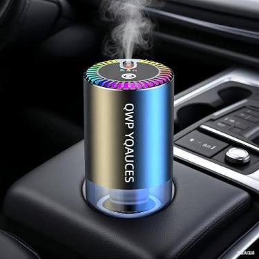 Imagem de Ambientador de carro inteligente com projeção de céu estrelado, ligar/desligar automático, 3 modos de fragrância ajustáveis, aromatizadores de ar de perfume de 50 ml, fragrância de longa duração de 6