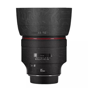 Imagem de EF 85 1.2 L II Skin Lens Camera Skin Wrap Vinil Adesivo Acessórios para Canon EF 85mm F1.2 L II (Circuit Black)