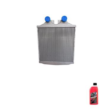 Imagem de Kit Radiador Ar Intercooler Mercedes-Benz MB1620/1622/1723 + Aditivo Radiador Paraflu 1L Rosa