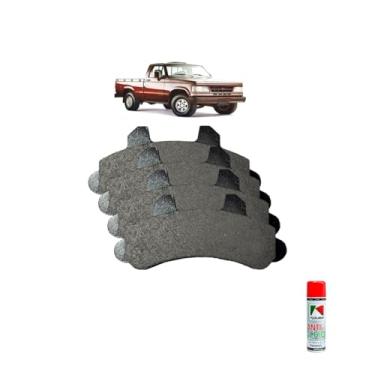 Imagem de Kit Pastilha Freio Dianteira F1000 D20 Agrale Antes de 1994 + Koube Anti Chio 250ml
