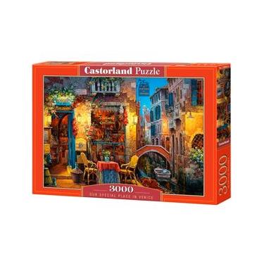 Imagem de Puzzle 3000 Peças Bistrô Veneziano - Castorland Imp. (C-300426-2) Puzzle 3000 Peças Bistrô Veneziano - Castorland Importado 3004262