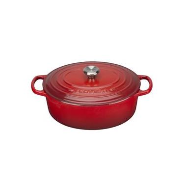 Imagem de Panela Oval Signature 31 cm Vermelho Le Creuset