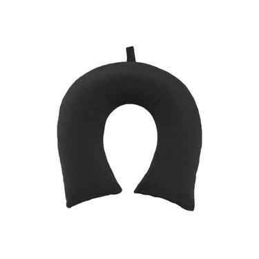 Imagem de Travesseiro De Viagem Veludo Preto - Hedrons NA