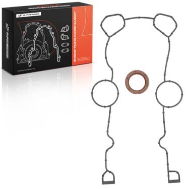Imagem de A-Premium Conjunto de juntas de tampa de sincronização do motor compatível com Dodge Ram 1500 2004-2006 8,3L, Viper 2003-2006/2008-2010/2015-2017 e SRT Viper 2013-2014