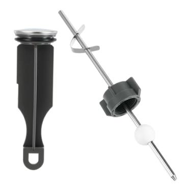 Imagem de WeiLaiKeQi Conjunto de peça central de válvula -up para lavatório, substitui peça de reposição para pia de banheiro, eixo de esfera, para banheiros de cozinha, Sem Fita