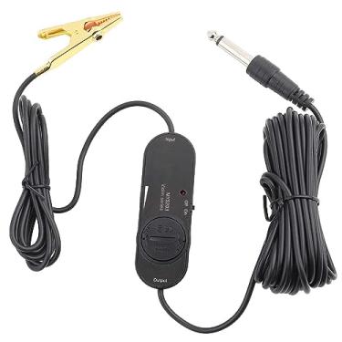 Imagem de SPYMINNPOO Captador de Violino Elétrico Com Volume Ajustável, Som de Alta Fidelidade para Acompanhamento de Teatro de Dança Em Conjunto