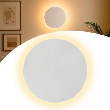 Imagem de Arandela AR54/AR55/AR56 - Branco e Preto, Luminária LED Bivolt para Parede Interna e Externa, Resistente e Decorativa (AR56-6w - Branco)