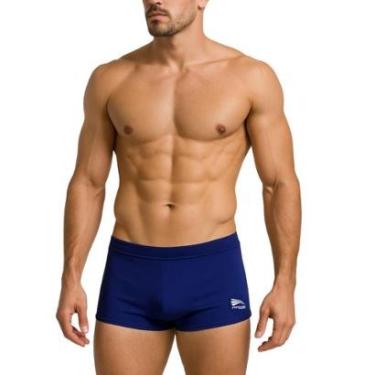Imagem de Sunga Masculina Tradicional Lisa Adulto Praia Natação Piscina Premium Progne Sports-Masculino