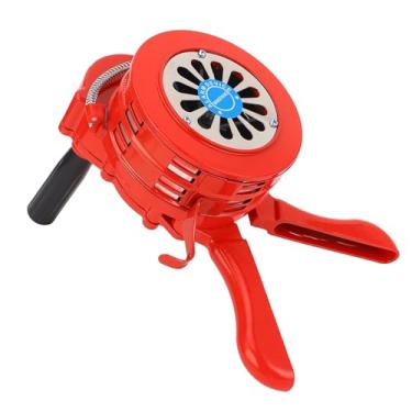 Imagem de FTVOGUE Sirene Com Manivela Manual, Alarme Alto de 110db Com Caixa de Liga de Alumínio para Aviso de Emergência, Segurança na Fábrica Escolar