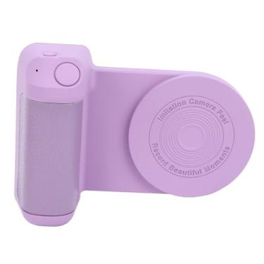 Imagem de Generic Alça de Câmera Magnética, Comutação Automática de Sucção Forte Suporte de Câmera Magnética Portátil Ergonômico Reduz a Vibração da Tela para Gravação de Vídeo (Roxo)