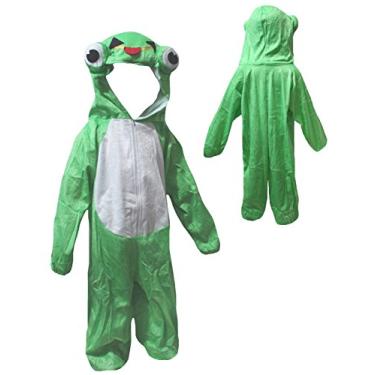 Imagem de Petitebella Fantasia infantil de sapo verde (verde, GG)