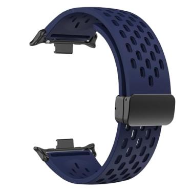 Imagem de ONECMN Pulseira de silicone para Redmi Watch 4/8 Pro Fivela Magnética Pulseira Esportiva para Mi Band 8 Pro Correa Pulseira Respirável Acessórios Pulseiras de Relógio, For mi8Pro, Ágata