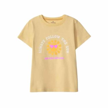 Imagem de Blusa Hering Infantil Menina Com Estampa Amarela-Feminino