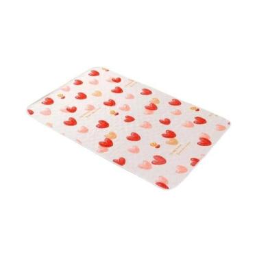 Imagem de Protetor De Colchão Impermeável Reutilizável Para Idosos, Almofada Par