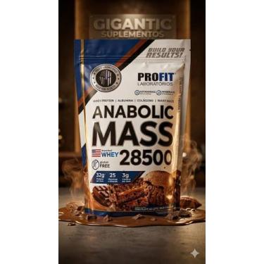 Imagem de Profit Laboratórios Anabolic Mass 28500 Hipercalórico com Whey Creatin