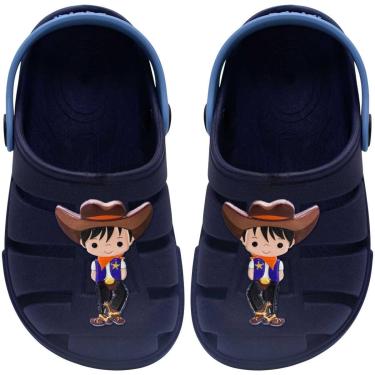 Imagem de Sandalia Babuche Masculino Nº 19ao28 Infantil Cowboy 12.115-Masculino