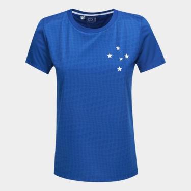 Imagem de Camisa Cruzeiro Celestial Feminina - Braziline, Azul, G