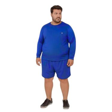 Imagem de Camiseta Manga Longa Com Proteção UV FPS50 Plus Size-Masculino