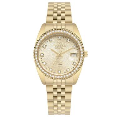 Imagem de Relógio Technos Feminino Riviera Dourado - 2117lfk-1d 2117lfk-1d