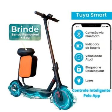 Imagem de Patinete Elétrico 500w Adulto Com Banco E Bag - Ultra Moove