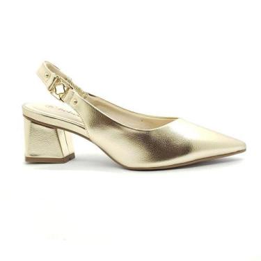 Imagem de Sapato Bebecê Feminino T3838-564, Dourado, 38