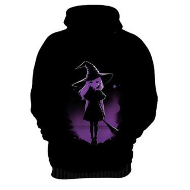 Imagem de Blusa de Frio Bruxa Halloween Púrpura Festa 13 - Kasubeck Store, Inf 1