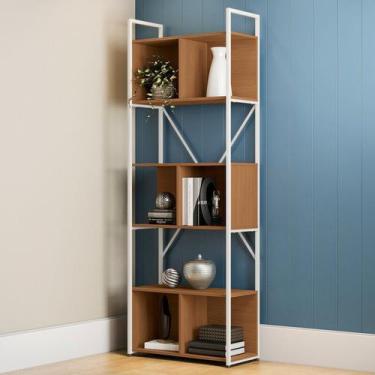 Imagem de Estante de Livros Industrial Aço 72cmx202cm 6 Prateleiras Kappesberg C