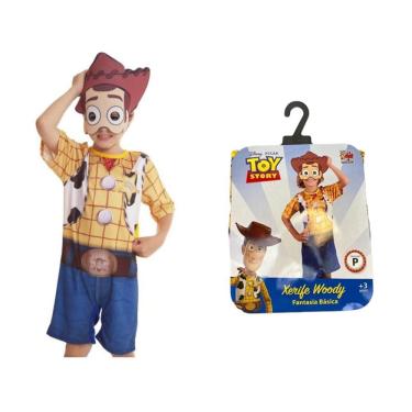 Imagem de Fantasia Woody Toy Story com Máscara Tamanho P - Novabrink