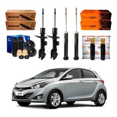 Imagem de Kit Amortecedor Dianteiro Traseiro Hb20 1.0 1.6 2012 A 2015 - Cofap