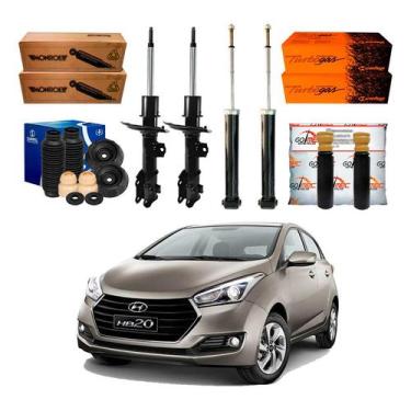 Imagem de Kit Amortecedor Dianteiro Traseiro Hb20 1.0 1.6 2016 A 2019 - Cofap