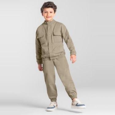 Imagem de Conjunto infantil menino em moletom Mundi-Masculino