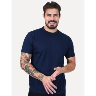 Imagem de Camiseta Aramis Masculina Mercerizedo Interlock Azul Marinho-Masculino