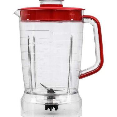 Imagem de Copo Liquidificador Mondial L-850W 900W Cristal Vermelho