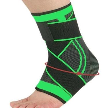 Imagem de Tornozeleira Ortopedica Compressão Estabilizadora Reforçada