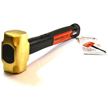 Imagem de Groz 34700 Martelo de latão indestrutível de 30,5 cm, 1,1 kg