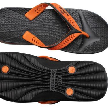 Imagem de Chinelo Casual Laranja Conforto Macio Moda Dia Dia 2022 - Tchwm Shoes