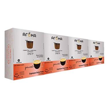Imagem de 120 Cápsulas Para Nespresso - Café Extra Forte - Cápsula Aroma