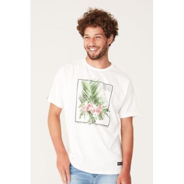 Imagem de Camiseta Hd Estampada Palm Trees Off White