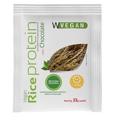 Imagem de Rice Protein Sache 33 gramas WVegan Proteina Arroz Vegan (Chocolate)