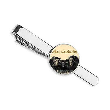 Imagem de North American Caribou Prendedor de gravata para presente de homem de negócios