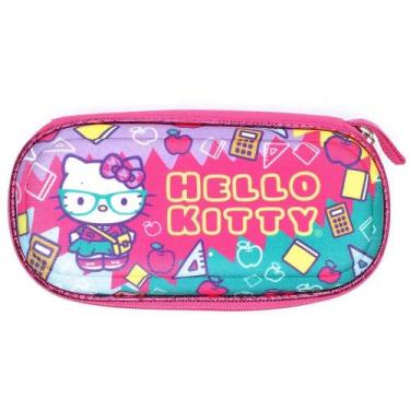 Imagem de Estojo Escolar Hello Kitty Kids Rosa - Carisma