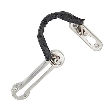 Imagem de Cadeado de Fechadura de Porta, Aço Inoxidável de Alta Segurança Cadeado de Fechadura Protetor de Porta Proteção Segura à Prova de Ferrugem para Quarto