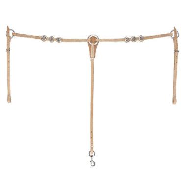 Imagem de Peiteira para Cavalo em Couro Natural Bronc-Steel 21998