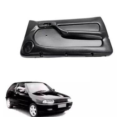 Imagem de FORRO PORTA PRETO DIANTEIRA LADO DIREITO COM TELA GOL PARATI BOLA 2 PORTAS MANUAL